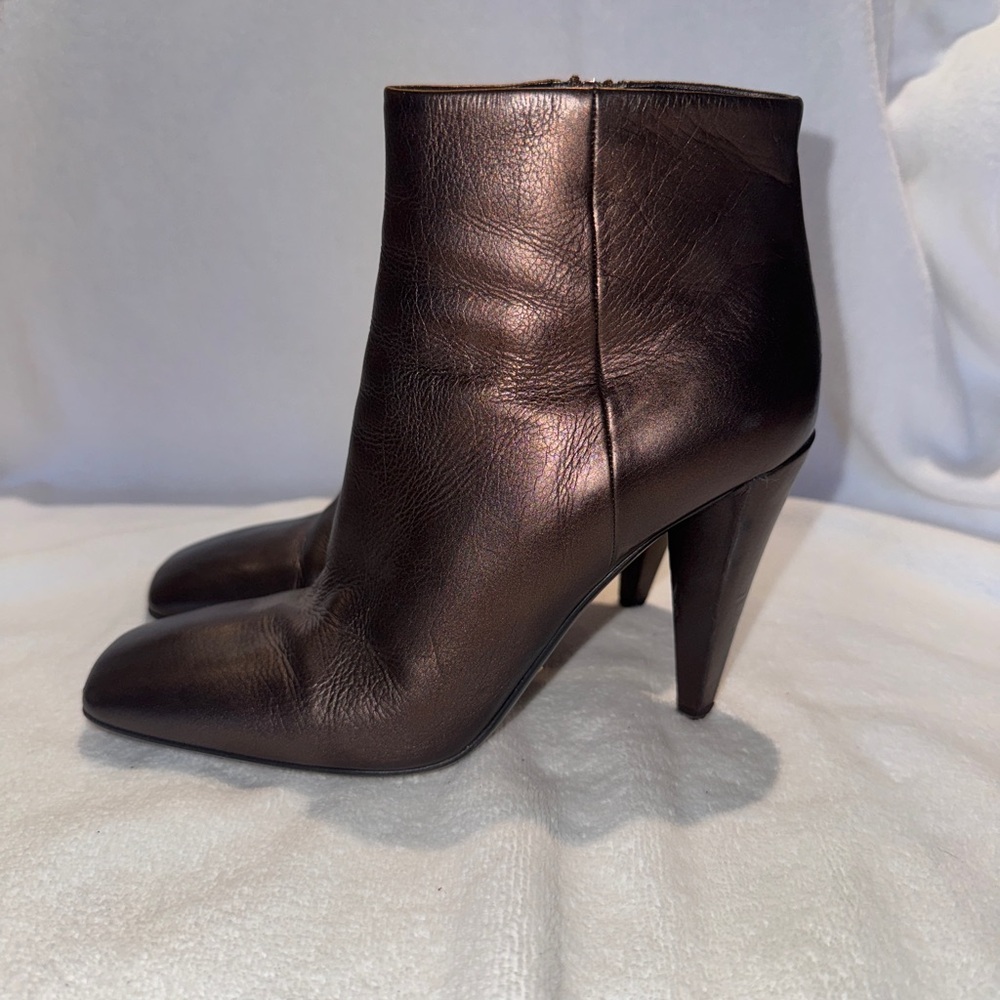 Prada Dark Brown Ankle Booties